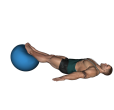 Leg Curl - Fitness Ball